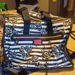 Betsey Johnson Floral Duffle